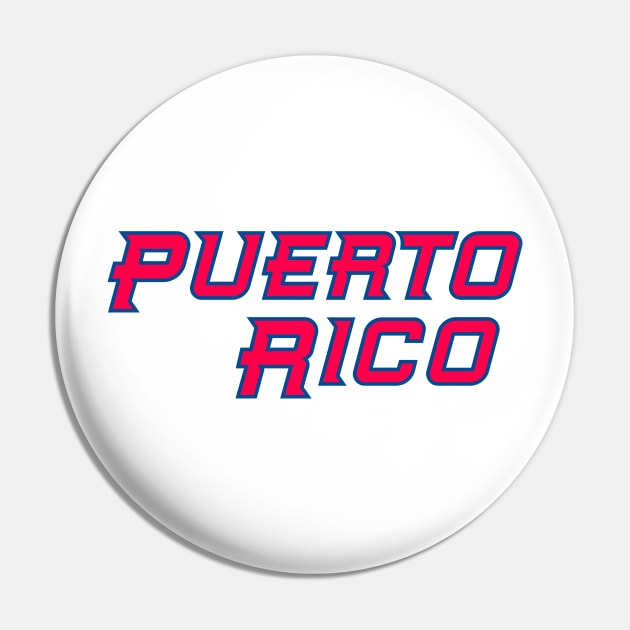 Puerto Rico Baseball Team Pin by liomal