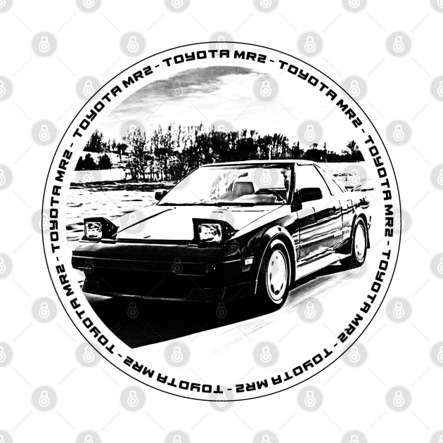 TOYOTA MR2 MK1 Black 'N White 4 by Cero