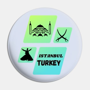 Istanbul Turkey Pin