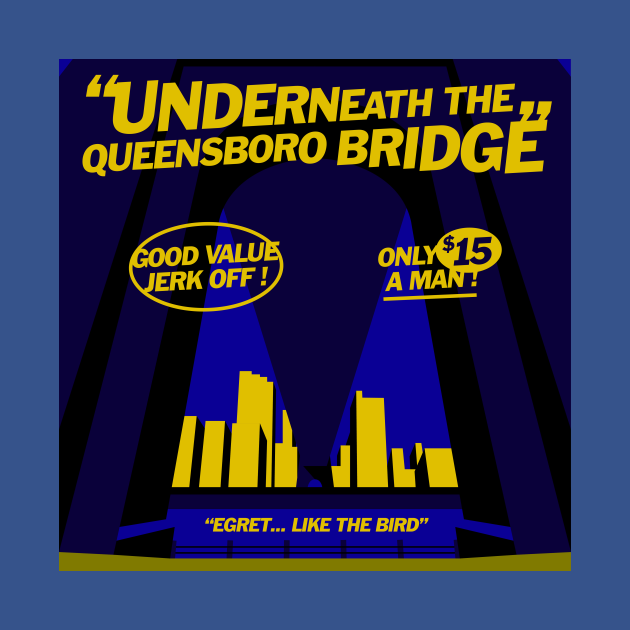 Disover Norm Macdonald Podcast : Underneath The Queensboro Bridge - Comedy - T-Shirt