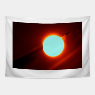 Vulcan Sunburst Tapestry