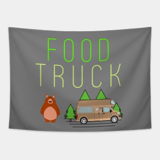 Food Truck aka Camper Van Tapestry