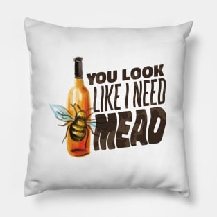 Funny Mead Drinker Gifts Meadmaking Homebrew Pillow