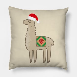 Christmas Llama Pillow