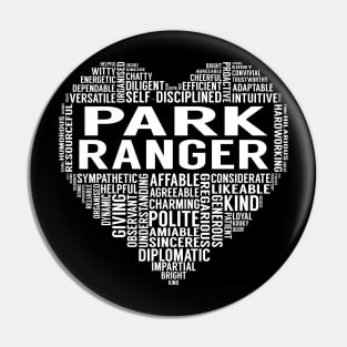 Park Ranger Heart Pin