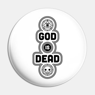 God is Dead. Nietzsche. Pin