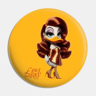 Lana Duck Rey Pin