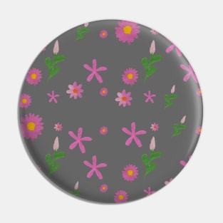 Different Kinds of Pink Flowers in Grey Pin