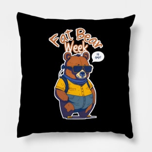 Fat Bear Week Say Hi guys! Pillow