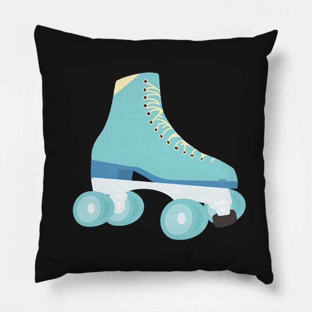 Roller blades Pillow by morgananjos