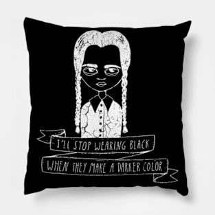 Stop Wearing Black Pillow