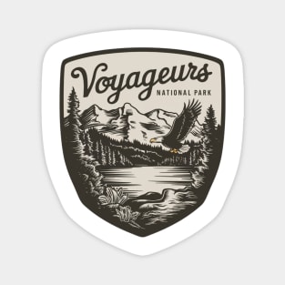 Voyageurs National Park Wildlife Emblem Magnet