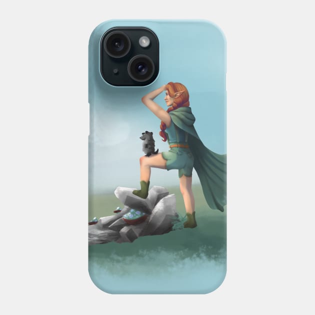 Jolene the green and her trusty companion mawmaw Phone Case by EmilieZaenker