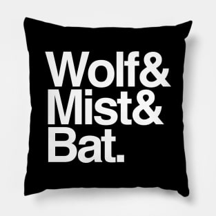 Names & Vampire Transformation Pillow