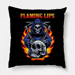 FLAMING LIPS BAND Pillow