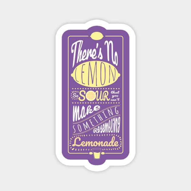 Sour Lemons (White Font) - This Is Us Magnet by opiester