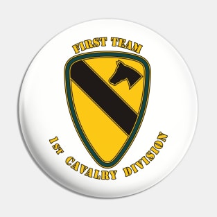 1st Cavalry Division Pin