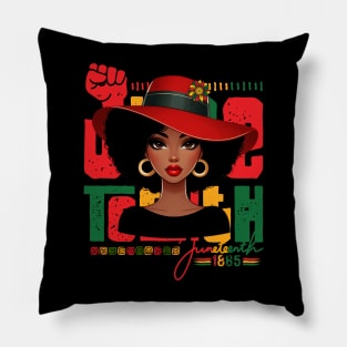 Celebration Juneteenth black lives matter Pillow