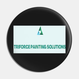 Triforce Painting Solutions Greeting card Pin