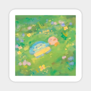 Grassy meadow of dreams Magnet