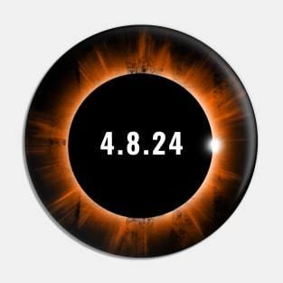 4.8.2024 Solar Eclipse Pin