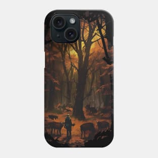 Autumn Forest Deer - Hiking Adventure Phone Case