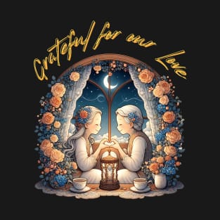 Couples Grateful Love T-Shirt