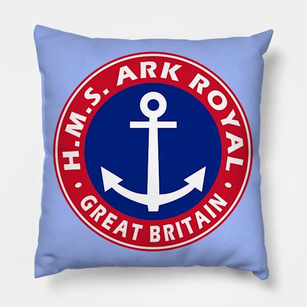 HMS Ark Royal Pillow by Lyvershop