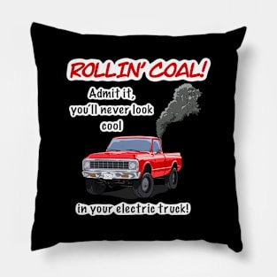 Rollin' Coal Pillow