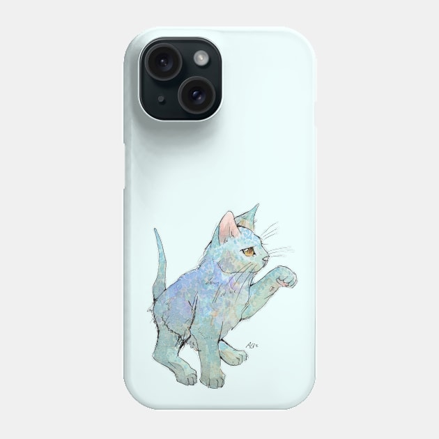 Ocean Kitten Phone Case by Aqutalion