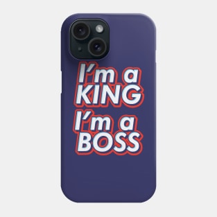 BTS Bangtan Agust D Suga Yoongi dechwita i'm a king i'm a boss ARMY | Morcaworks Phone Case