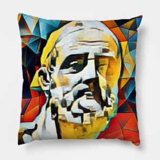 Polybius Abstract Portrait | Polybius Artwork 2 Pillow