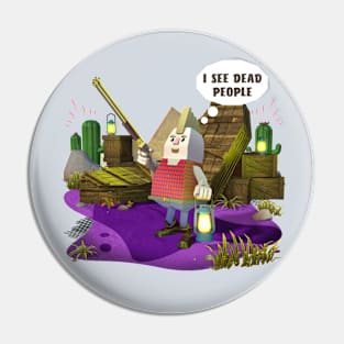 I see dead people, Graveyard Keeper Pin