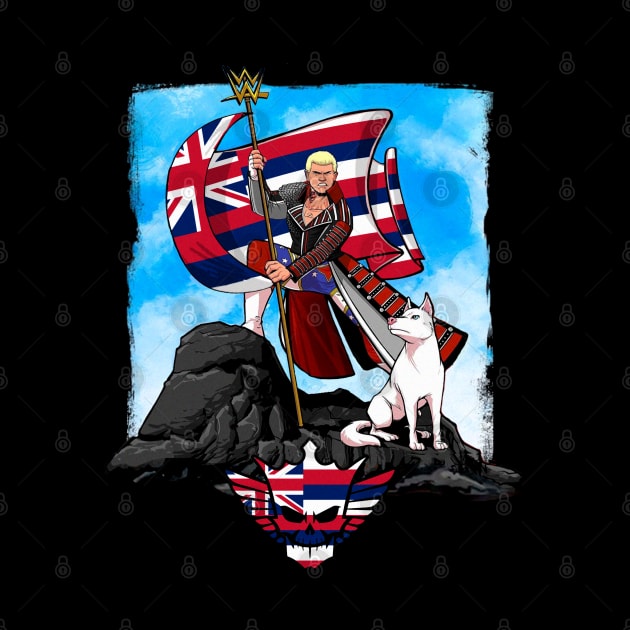 Cody Rhodes Hawaiian Flag by Meat Beat