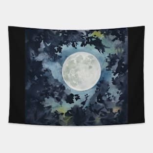 November Moon Tapestry