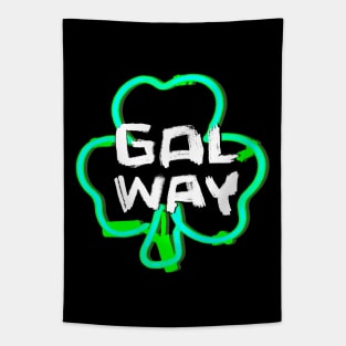 Galway, Paddy's Day Irish Shamrock Tapestry