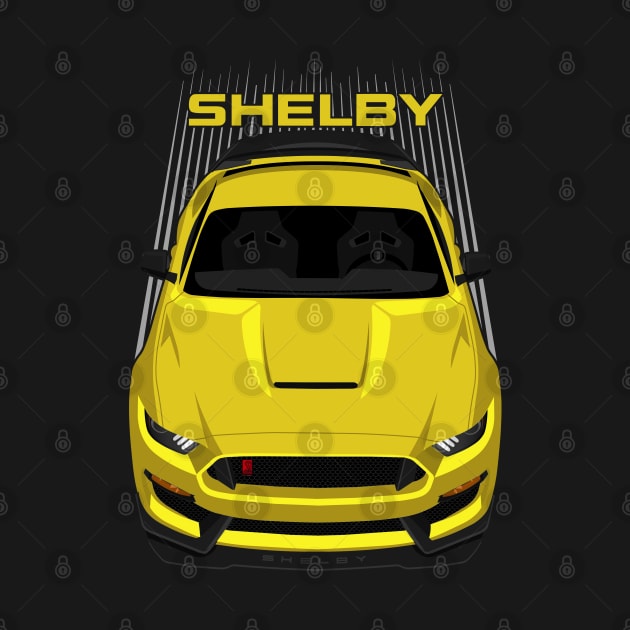 Ford Mustang Shelby GT350R 2015 - 2020 - Yellow by V8social