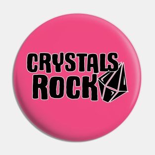 Crystals Rock Gems Pin