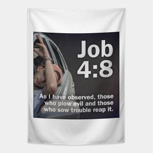 Job 4:8 Tapestry