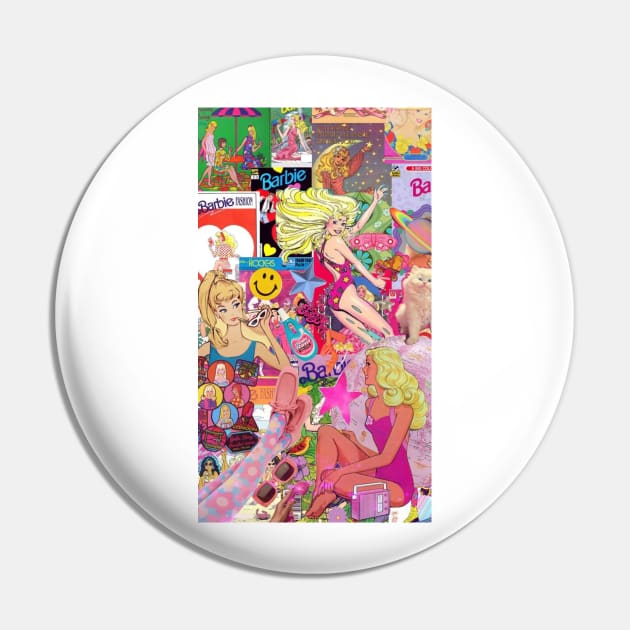 Barbie Collage Pin by AmandaGJ9t3