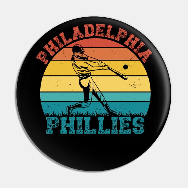 Philadelphia Phillies Retro Pin by vectrus