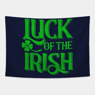 Saint Patrick Luck of the Irish Green Vintage Tapestry