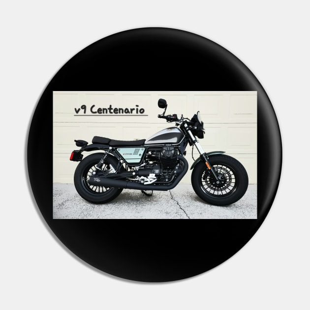 Moto Guzzi v9 Bobber Centenario Pin by Cold Blooded Dummy 