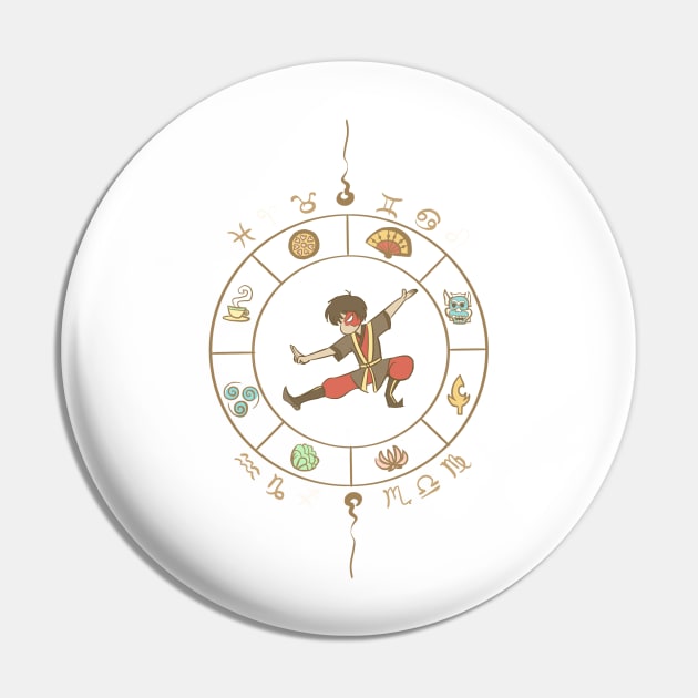 Astrolabe Zuko Pin by johannamation