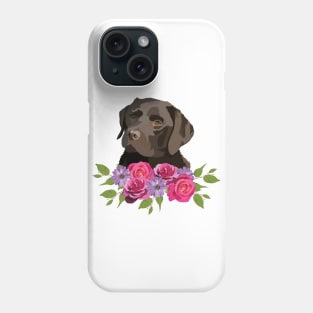 Chocolate Labrador Phone Case