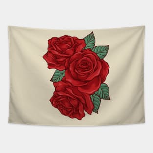 beautiful roses flower Tapestry