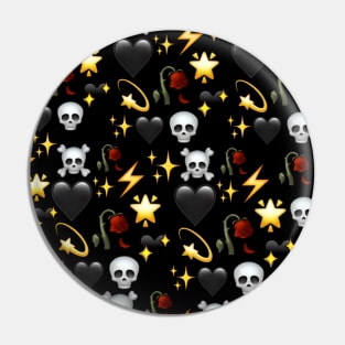 Edgy Collage Pin