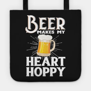 Beer Makes My Heart Hoppy Tote