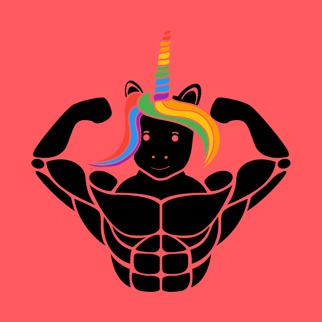 Unicorn Flexing by Trans Action Lifestyle