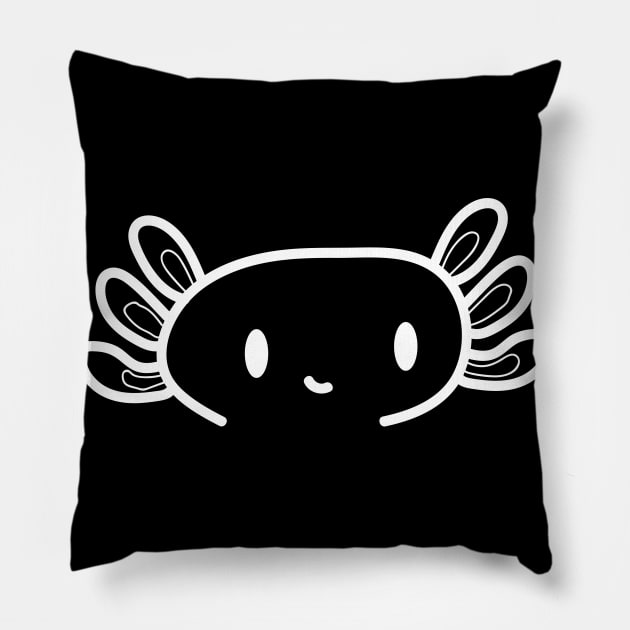 axolotl Pillow by Piercek25